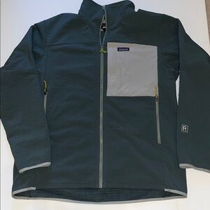 Patagonia R1 Tech Face Jacket Mens XXL Green Full Zip Performance 83626